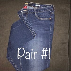 4 pairs of Arizona Jeans Size 15 Long
